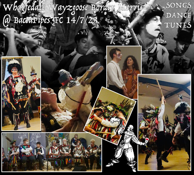 14 July 2023 - **Wayzgoose Border Morris** Invade The Institute
This was offically a singers